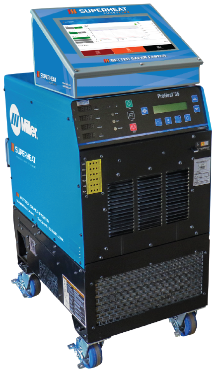 Superheat SmartPak and SmartCard displaying PWHT services information.