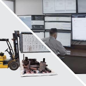 QuickSet post weld heat treatment furnace services communicating remotely to the SmartCenter.